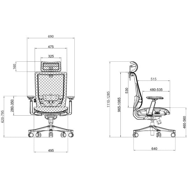 SKILLCHAIRS Ergo Aurora SKILLCHAIRS Ergo Aurora